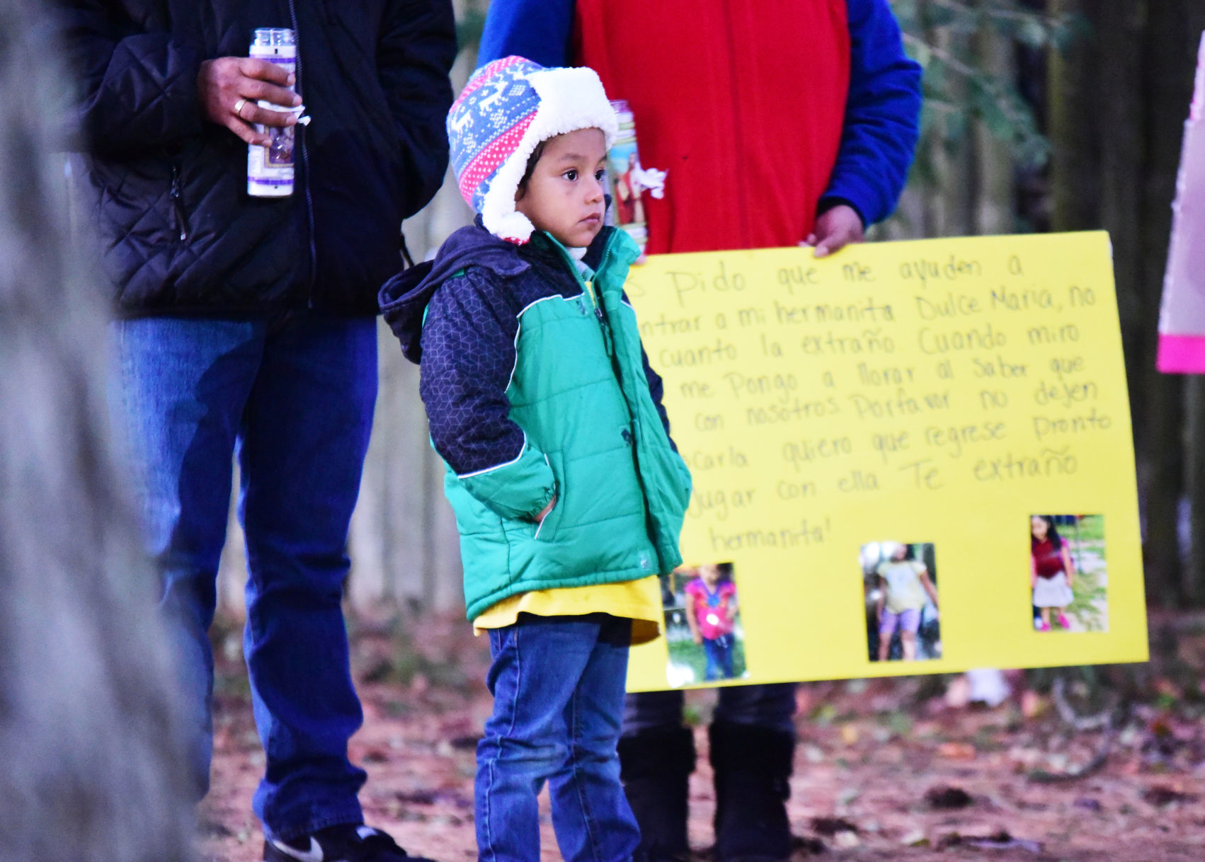 Vigil for Dulce Maria Alavez in Bridgeton